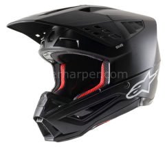 Supertech M5 Solid MX Helmet Black