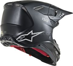 Supertech M8 Solid MX Helmet Matte Matte, Black, White