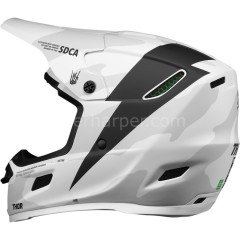 REFLEX CAST BLACK WHITE HELMET