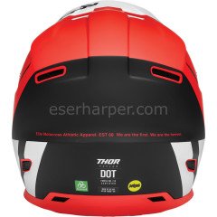 REFLEX CUBE RED BLACK HELMET
