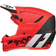 REFLEX CUBE RED BLACK HELMET