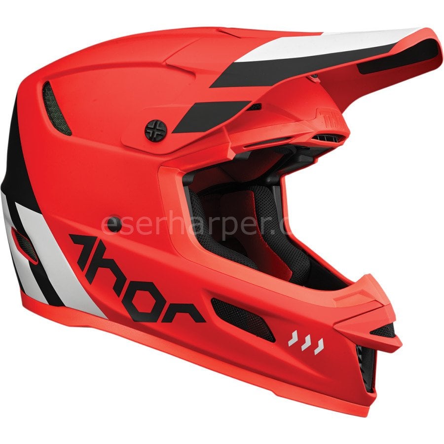 REFLEX CUBE RED BLACK HELMET