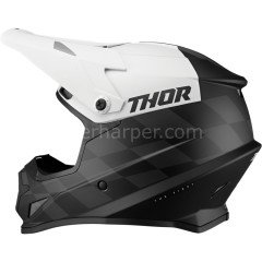SECTOR BIRDROCK BLACK WHITE HELMET