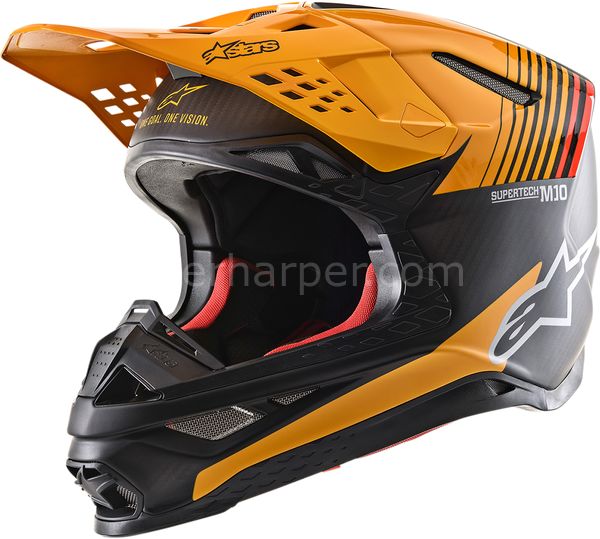 Supertech M10 Dyno MX Helmet Black, Orange