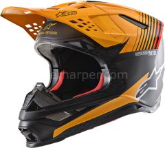 Supertech M10 Dyno MX Helmet Black, Orange