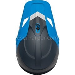 SECTOR CHEV BLUE LIGHT GRAY HELMET