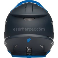 SECTOR CHEV BLUE LIGHT GRAY HELMET