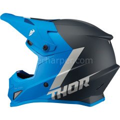 SECTOR CHEV BLUE LIGHT GRAY HELMET