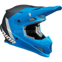 SECTOR CHEV BLUE LIGHT GRAY HELMET