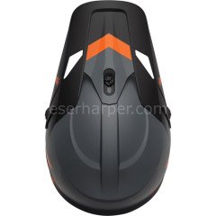SECTOR CHEV CHARCOAL ORANGE HELMET