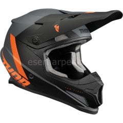 SECTOR CHEV CHARCOAL ORANGE HELMET