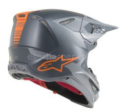 Supertech M10 Meta MX Helmet Matte, Orange, Gray