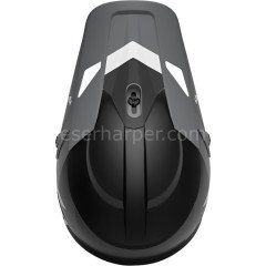 SECTOR CHEV GRAY BLACK HELMET