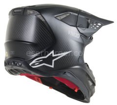Suptertech M10 Solid MX Helmet Carbon