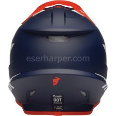 SECTOR CHEV RED NAVY HELMET