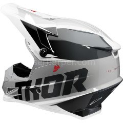 SECTOR FADER BLACK WHITE HELMET