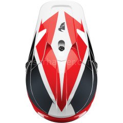 SECTOR FADER RED BLACK HELMET