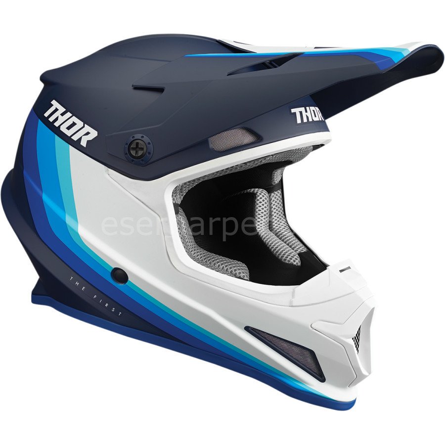 SECTOR RUNNER NAVY WHITE MIPS HELMETS