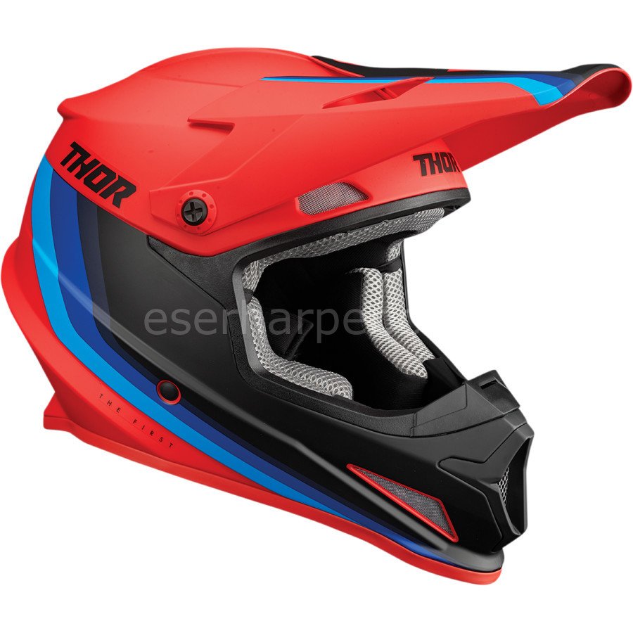 SECTOR RUNNER RED BLUE MIPS HELMETS