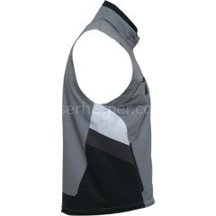 WARM UP VEST GRAY BLACK