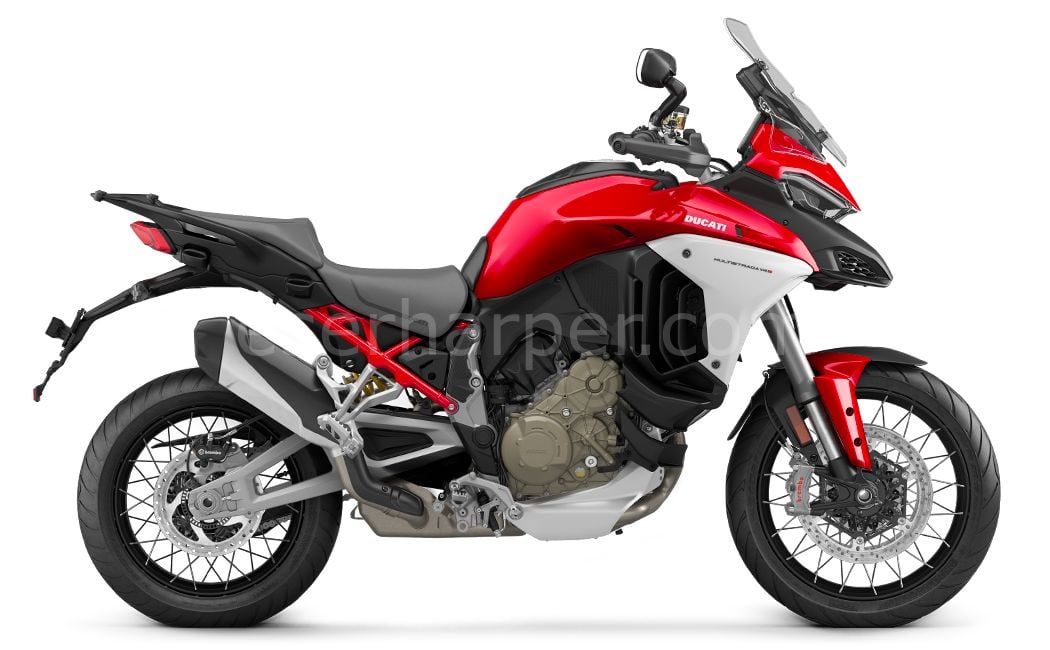 V4 S DUCATI RED - CERCHI A RAGGI
