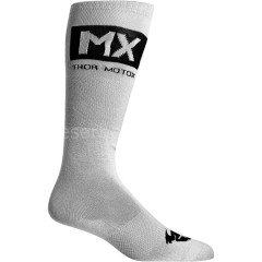 YOUTH MX COOL GRAY BLACK SOCK