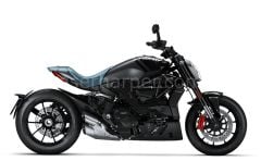 XDiavel Nera Black On Black-Steel Blue