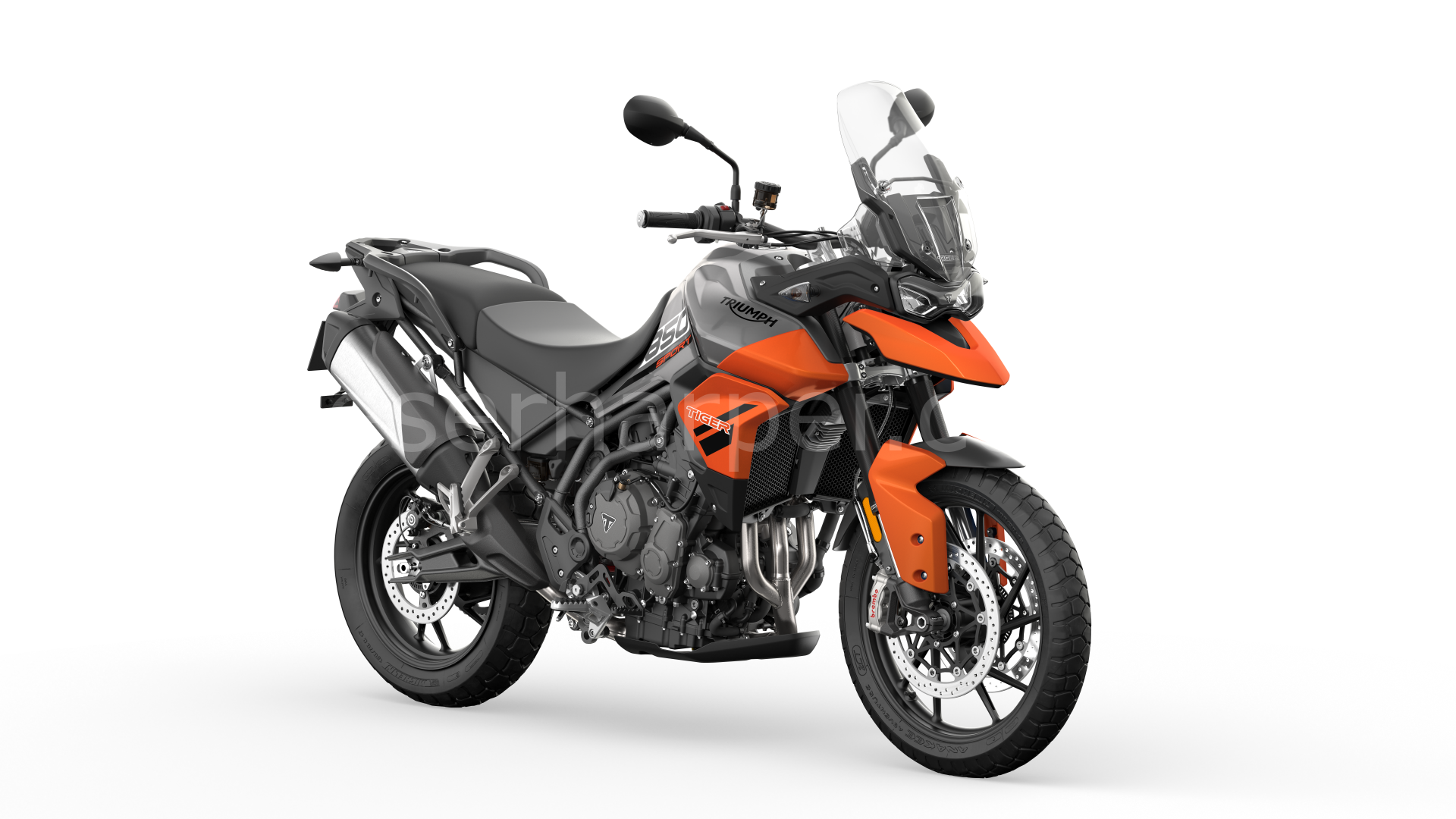Tiger 850 Sport GRAPHITE / BAJA ORANGE