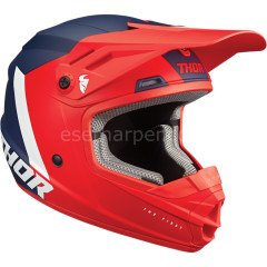 YOUTH SECTOR CHEV RED NAVY HELMET