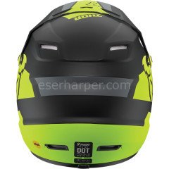 YOUTH SECTOR SPLIT ACID BLACK MIPS HELMET
