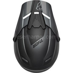 YOUTH SECTOR SPLIT CHARCOAL BLACK MIPS HELMET