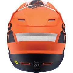 YOUTH SECTOR SPLIT ORANGE NAVY MIPS HELMET