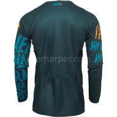 YOUTH PULSE COUNTING SHEEP TEAL TANGERINE JERSEY