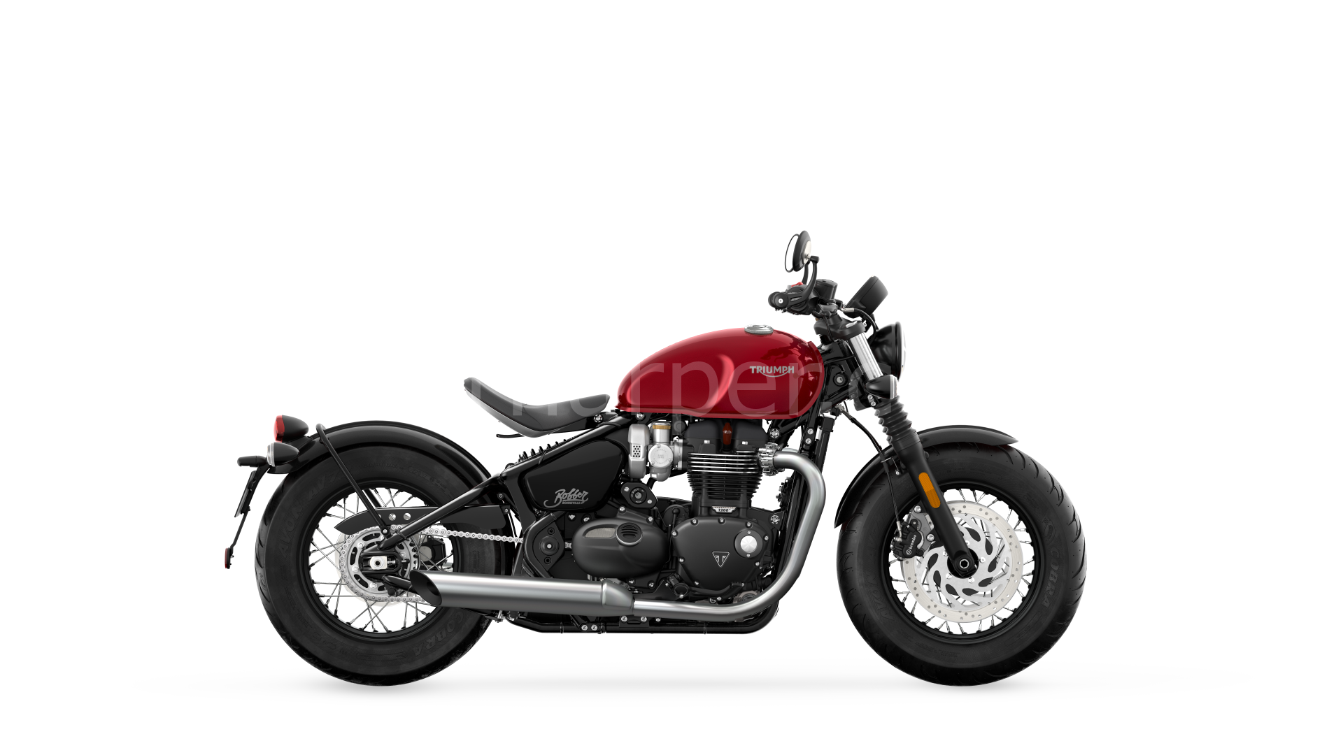 BONNEVILLE BOBBER RED HOPPER