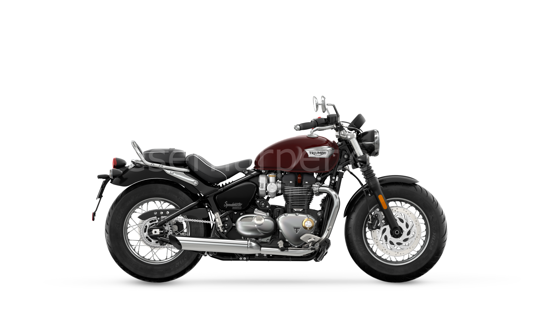BONNEVILLE SPEEDMASTER CORDOVAN RED