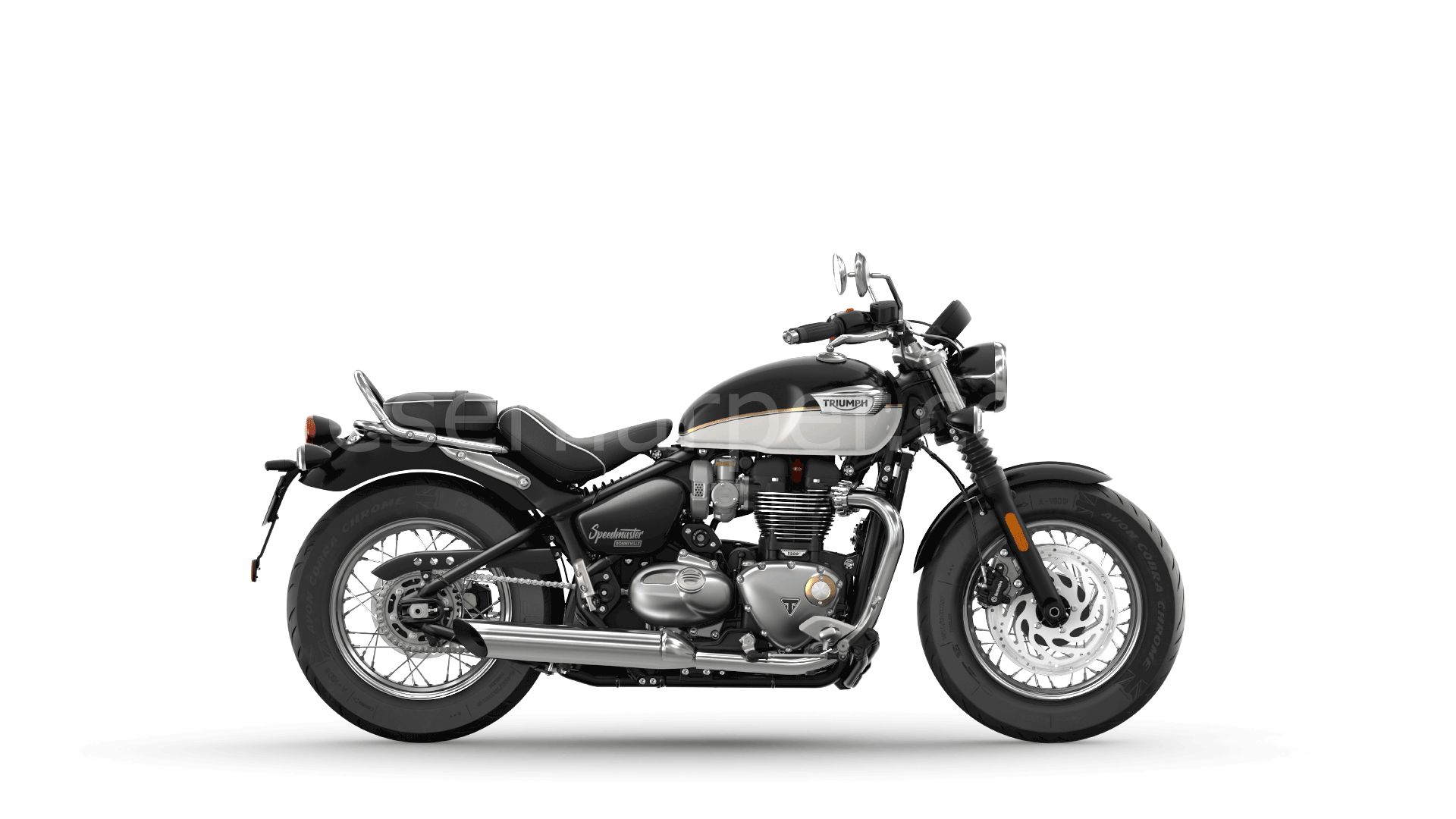 BONNEVILLE SPEEDMASTER SAPPHIRE BLACK / FUSION WHITE