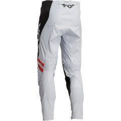 YOUTH PULSE CUBE LIGHT GRAY RED ORANGE PANT