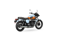 BONNEVILLE T100 MERIDEN BLUE / TANGERINE