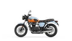 BONNEVILLE T100 MERIDEN BLUE / TANGERINE