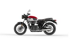 BONNEVILLE T100 CARNIVAL RED FUSION WHITE