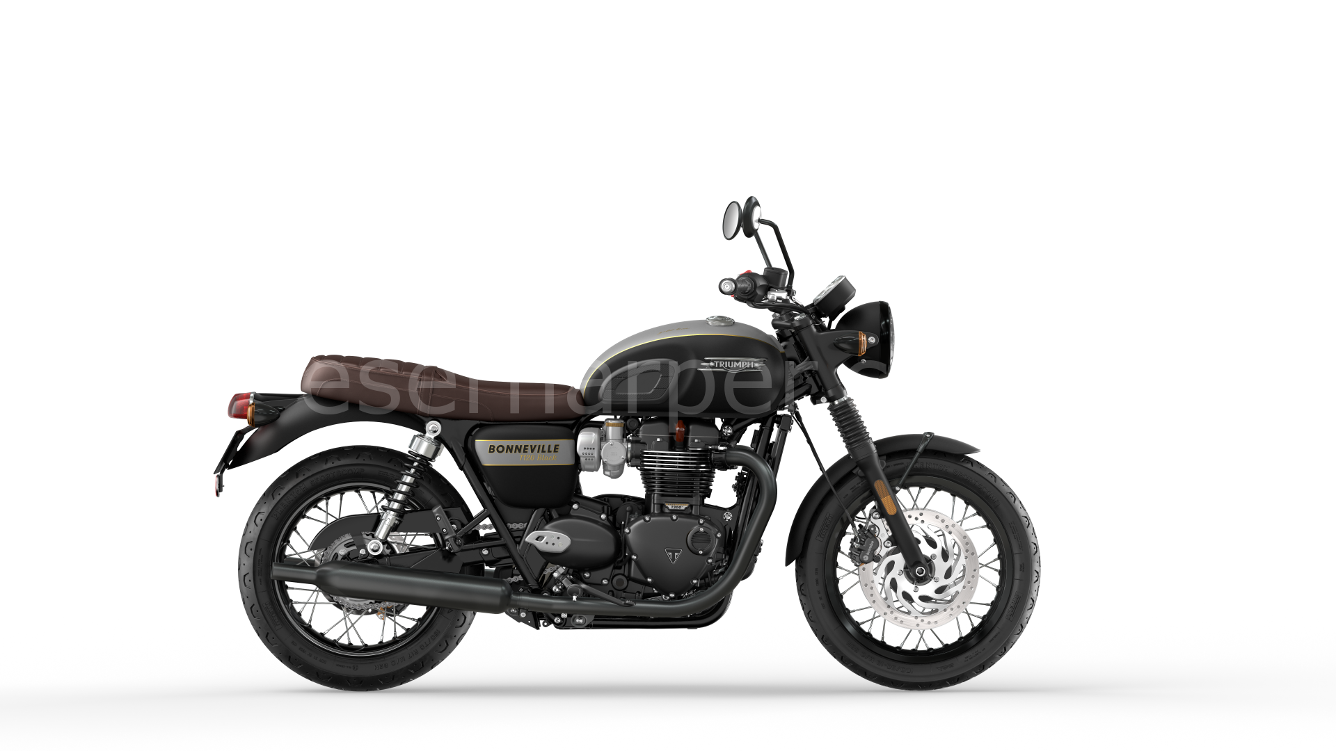 BONNEVILLE T120 BLACK GOLD LINE EDITION