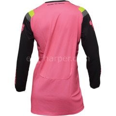 WOMEN'S PULSE REV CHARCOAL FLO PINK JERSEY