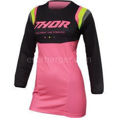 WOMEN'S PULSE REV CHARCOAL FLO PINK JERSEY