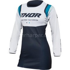 WOMEN'S REV MIDNIGHT WHITE JERSEY