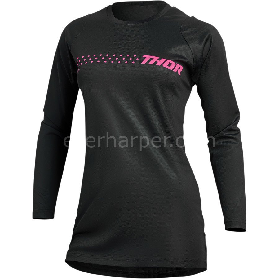 WOMEN'S SECTOR MINIMAL BLACK FLO PINK JERSEY