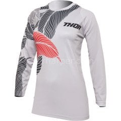 WOMEN'S SECTOR URTH LIGHT GRAY FIRE CORAL JERSEY
