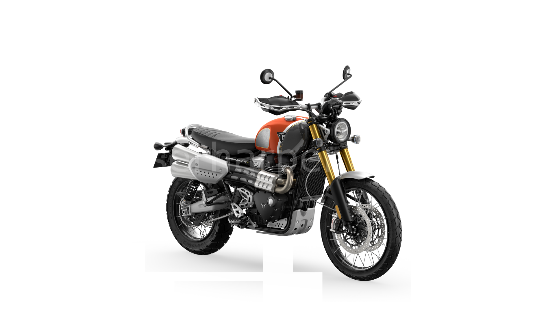 Scrambler 1200 XE Gold Line Edition Baja Orange/Silver Ice