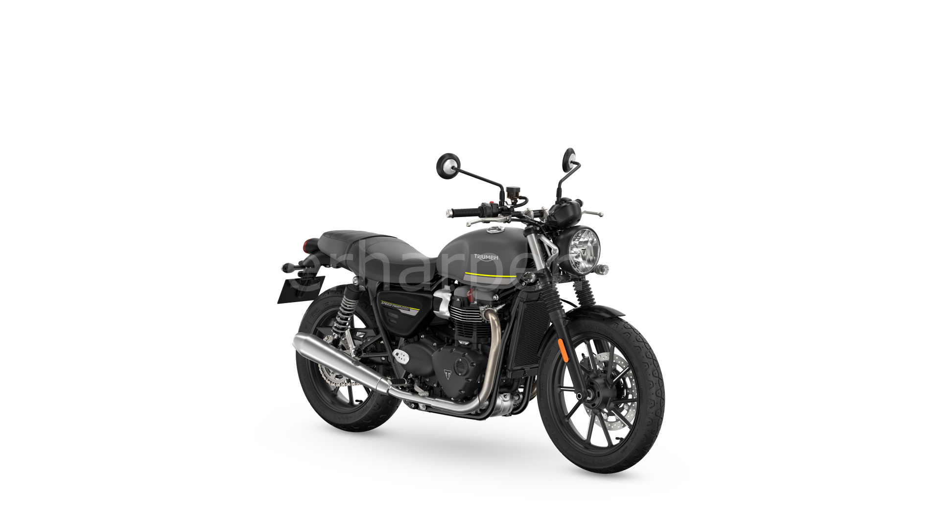 Speed Twin 900 Matt Silver Ice