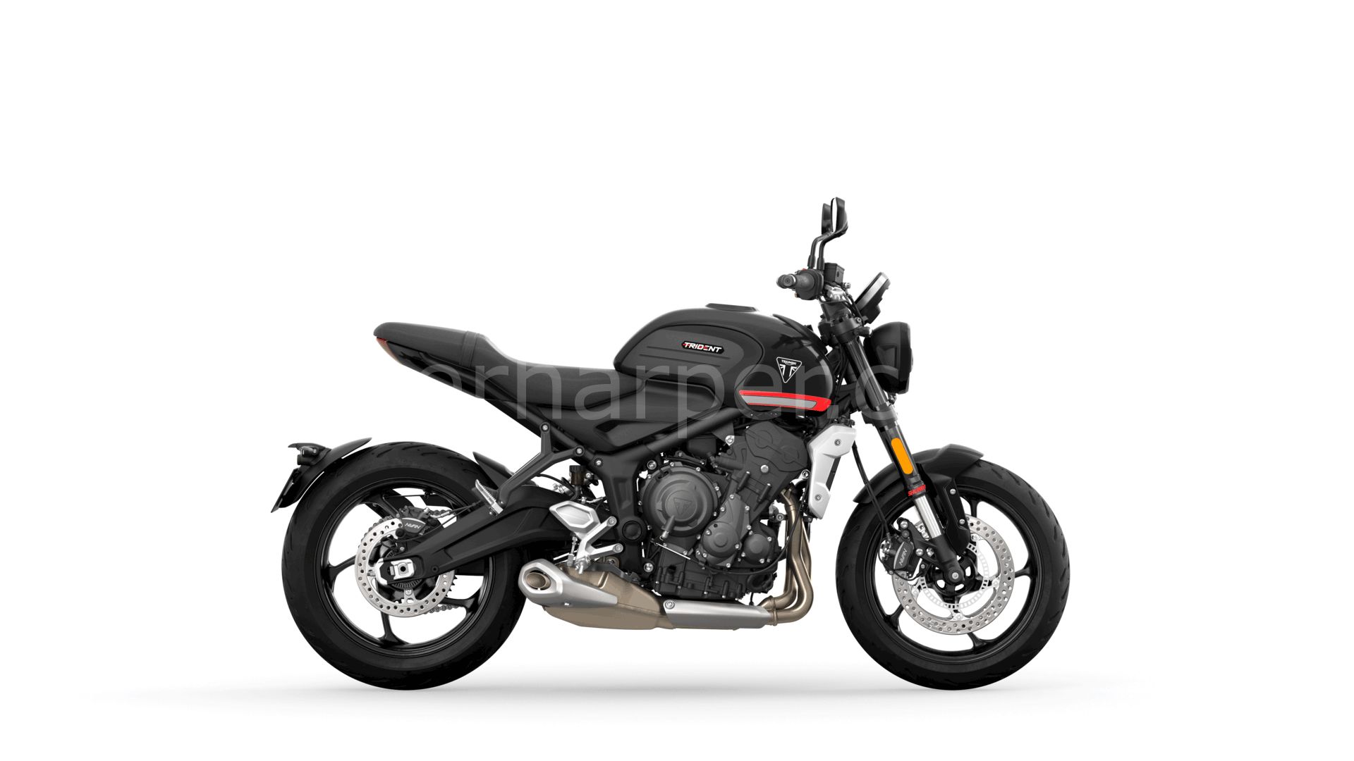 Trident 660 Sapphire Black