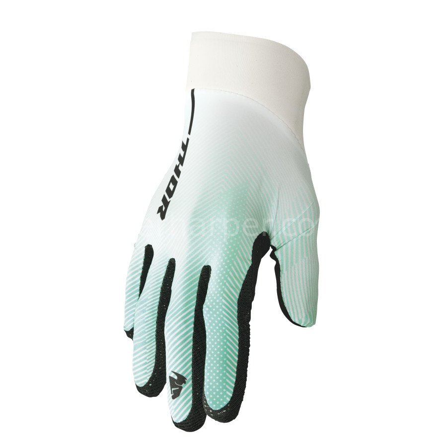 AGILE TECH WHITE TEAL GLOVE